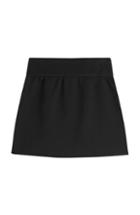 Jil Sander Navy Cotton Blend Skirt
