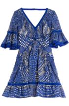 Roberto Cavalli Printed Silk Chiffon Dress