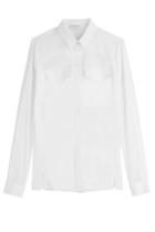 Vionnet Vionnet Cotton Blend Shirt With Pockets - White
