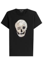 Alexander Mcqueen Alexander Mcqueen Cotton T-shirt With Applique