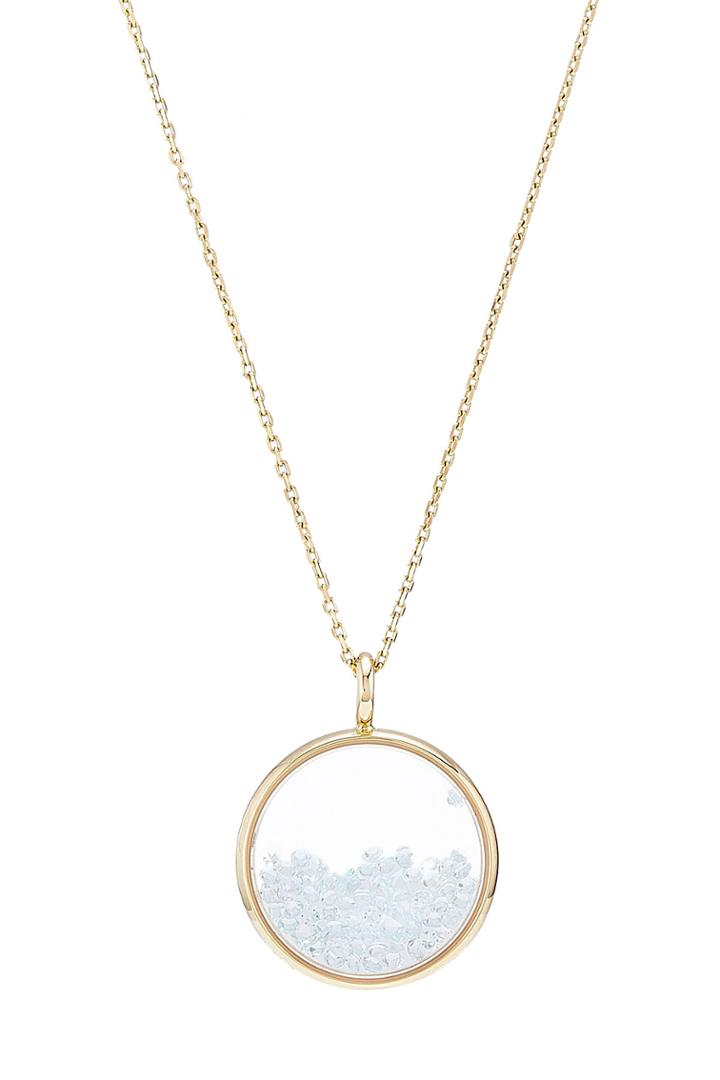 Aurélie Bidermann Aurélie Bidermann 18k Yellow Gold Topaz Baby Chivor Necklace