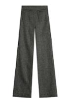 Isa Arfen Isa Arfen Wide Leg Wool Pants - Grey