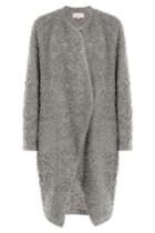 Vanessa Bruno Vanessa Bruno Coat With Wool, Alpaca And Mohair - Grey