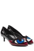 Pierre Hardy Pierre Hardy Patent Leather Oh Roy! Pumps - Multicolor