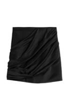 Balmain Balmain Draped Mini-skirt - Black