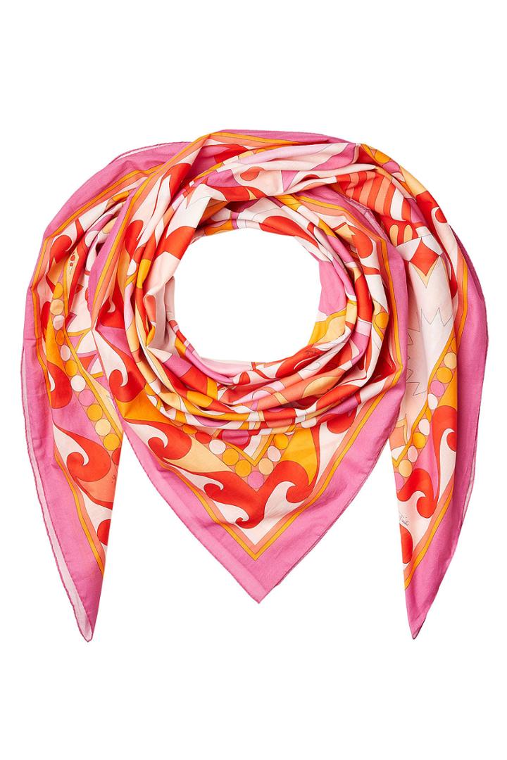 Emilio Pucci Emilio Pucci Printed Cotton Scarf
