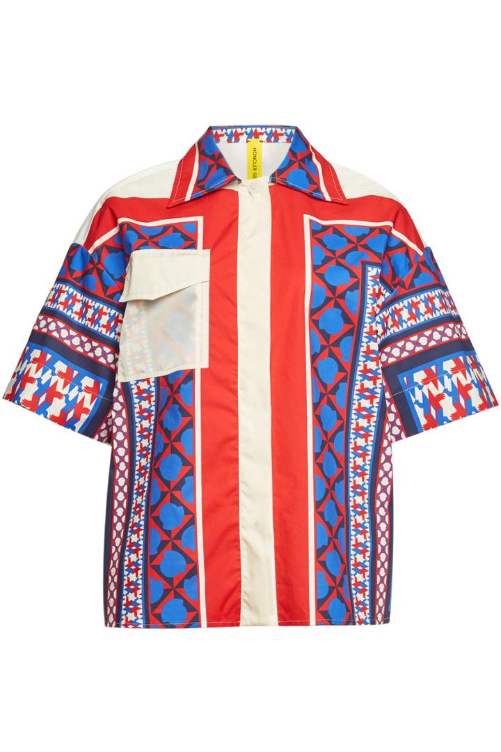 Moncler Moncler 1952 2 Moncler 1952 Printed Cotton Shirt