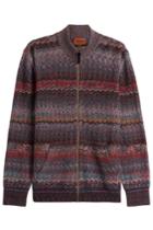 Missoni Missoni Zipped Wool Cardigan - Multicolored