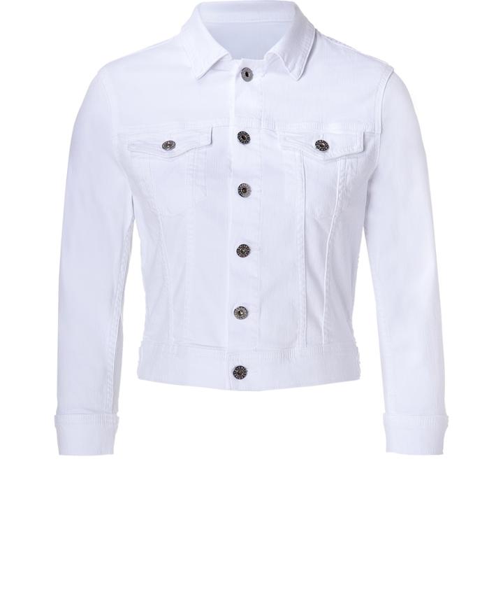 Adriano Goldschmied Harper Embroidered Back Jean Jacket