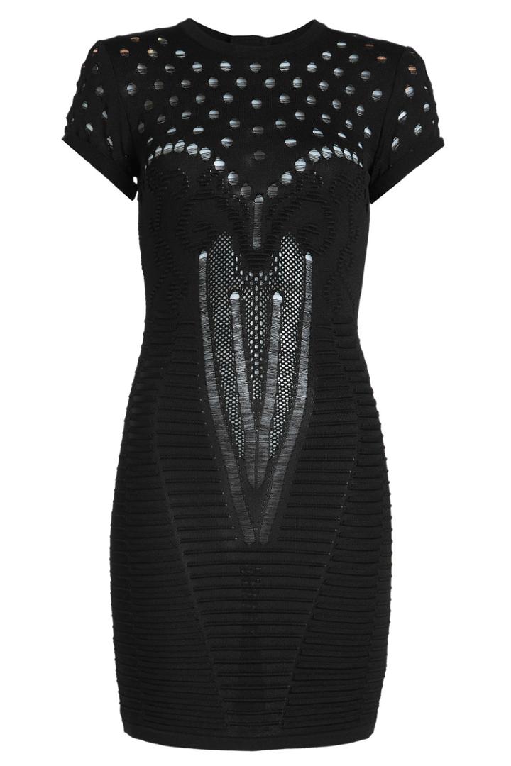 Balmain Balmain Mini Dress With Cut-outs