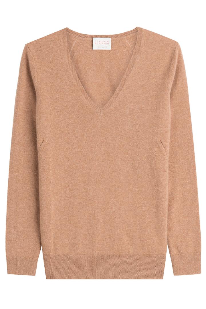 Claudia Schiffer Claudia Schiffer Cashmere Pullover - Camel