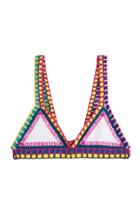 Kiini Kiini Yaz Crochet Trimmed Bikini Top