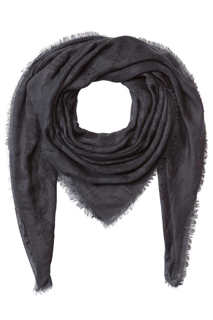 Zadig & Voltaire Zadig & Voltaire Printed Cashmere Scarf With Silk