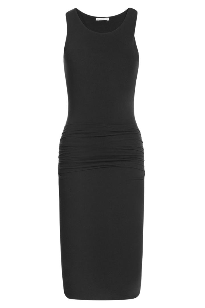 James Perse James Perse Cotton Jersey Dress - Black
