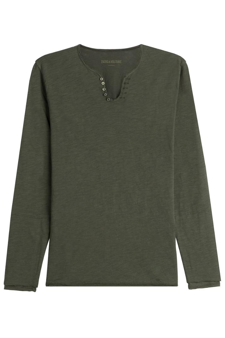Zadig & Voltaire Zadig & Voltaire Nastir Light Slub Cotton Top