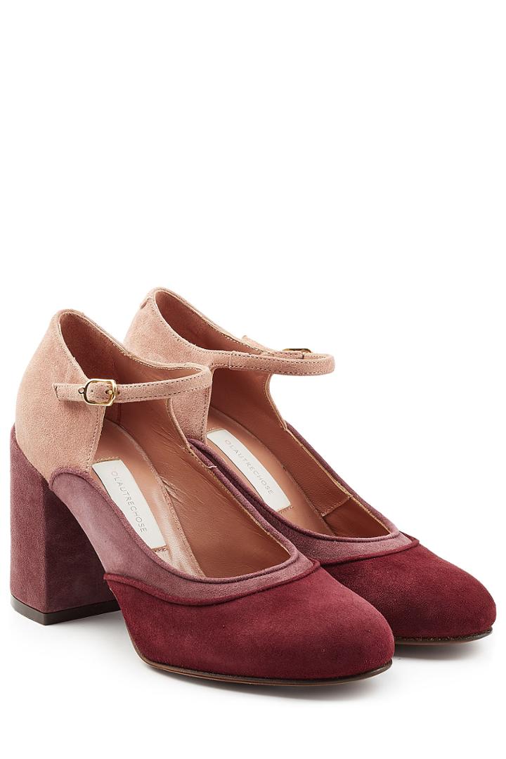 Lautre Chose Lautre Chose Suede Pumps - Rose