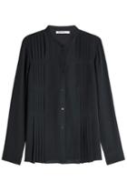 T By Alexander Wang T By Alexander Wang Silk Blouse With Pleats