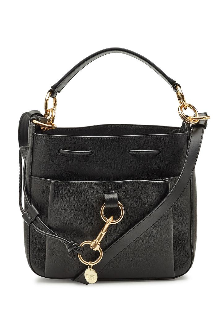 See By Chloé See By Chloé Leather Medium Tony Bucket Bag