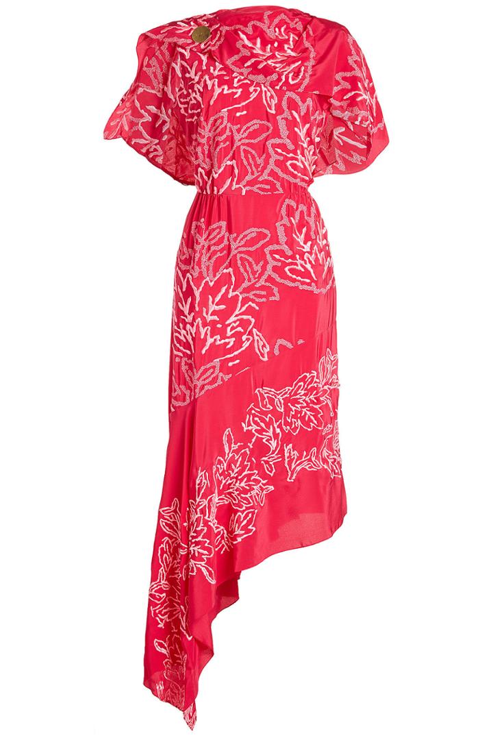 Peter Pilotto Peter Pilotto Embroidered Silk Dress