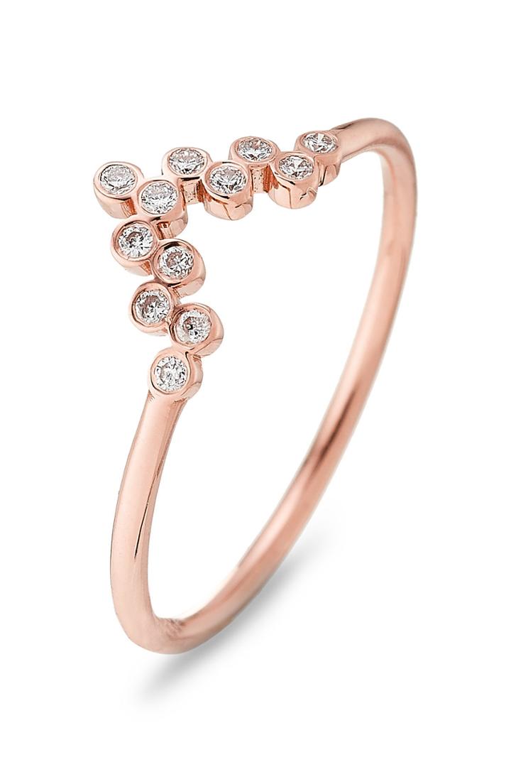 Yannis Sergakis Adornments Yannis Sergakis Adornments 18-karat Rose Gold Ring With Diamonds