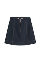 Sonia Rykiel Sonia Rykiel A-line Denim Mini-skirt