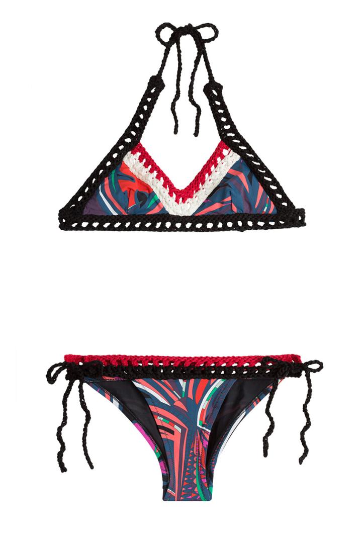Emilio Pucci Emilio Pucci Printed Bikini Bottoms - Multicolored