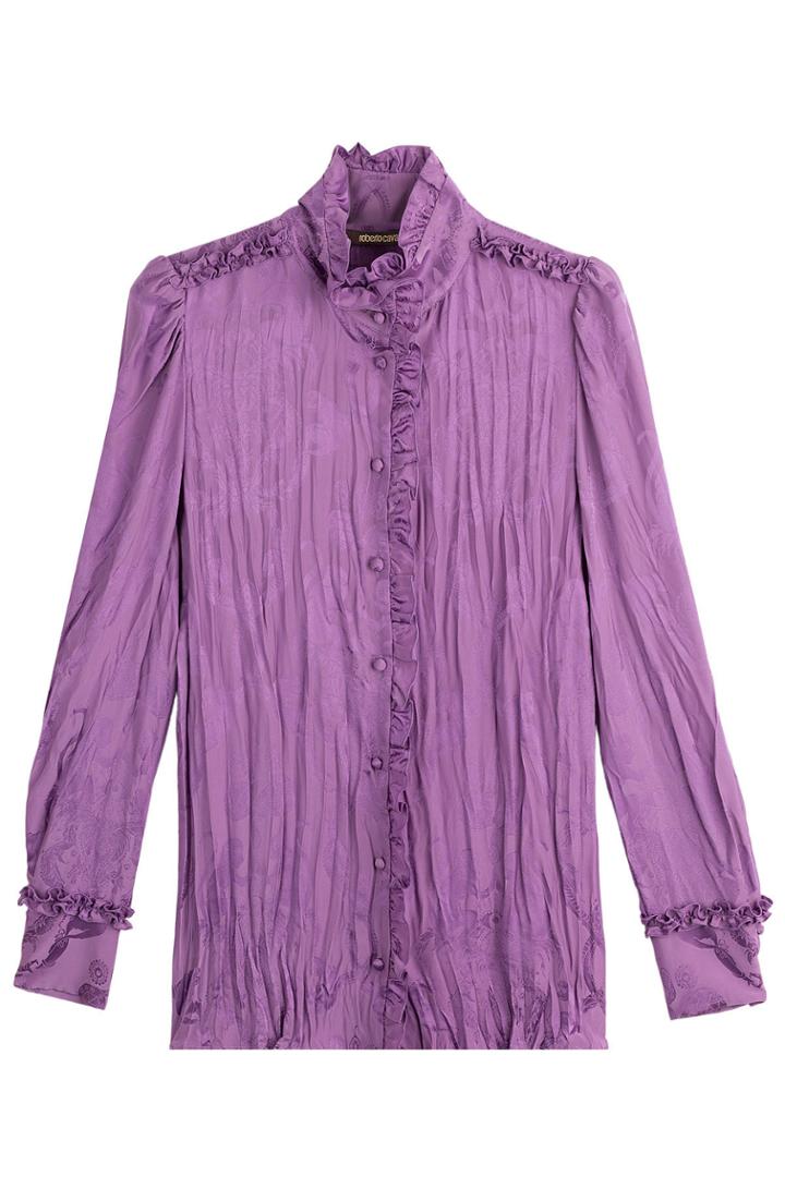 Roberto Cavalli Roberto Cavalli Blouse With Silk