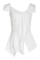 Roland Mouret Roland Mouret Yates Cotton Top
