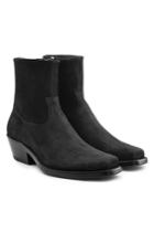 Calvin Klein 205w39nyc Calvin Klein 205w39nyc Western Tod Suede Ankle Boots