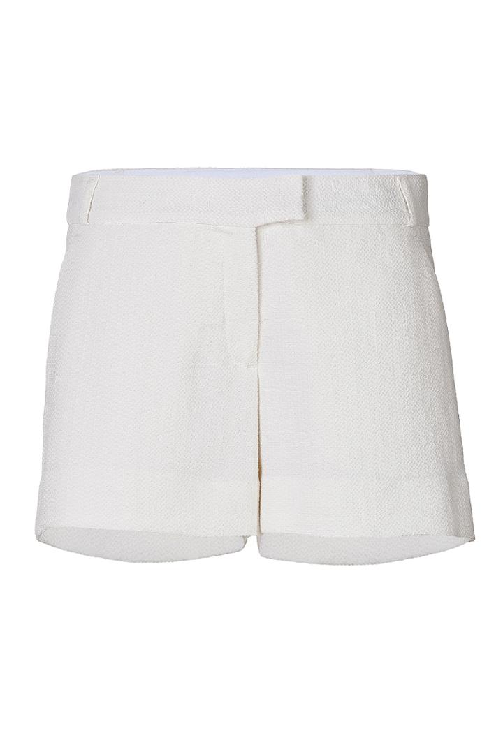 Veronica Beard Veronica Beard Tailored Woven Shorts - White