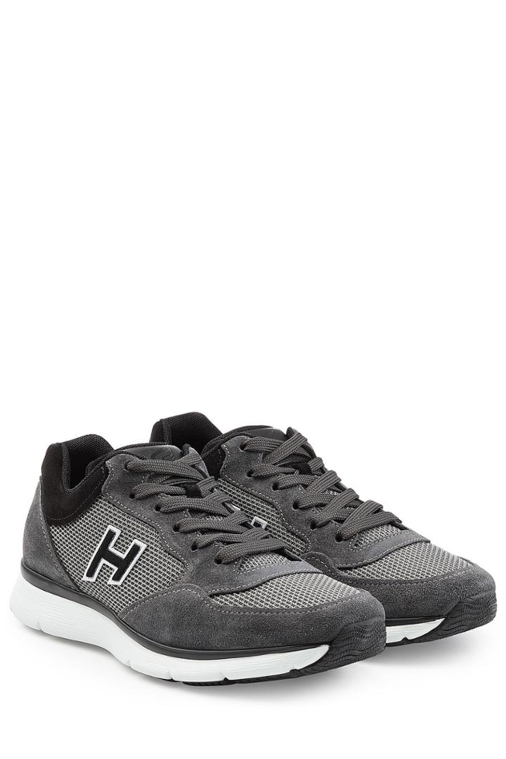 Hogan Hogan Suede And Mesh Sneakers - Multicolor