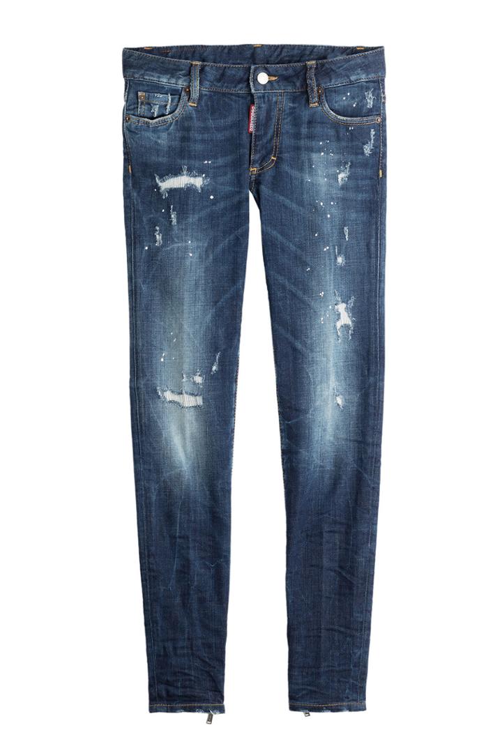 Dsquared2 Dsquared2 Distressed Skinny Jeans - None