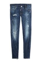 Dsquared2 Dsquared2 Distressed Skinny Jeans - None