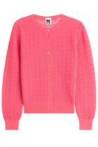 M Missoni M Missoni Textured Knit Cardigan - Pink