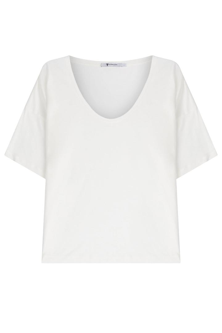 T By Alexander Wang T By Alexander Wang Jersey T-shirt - White