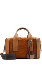 Pierre Hardy Duffle Medium Leather And Suede Tote