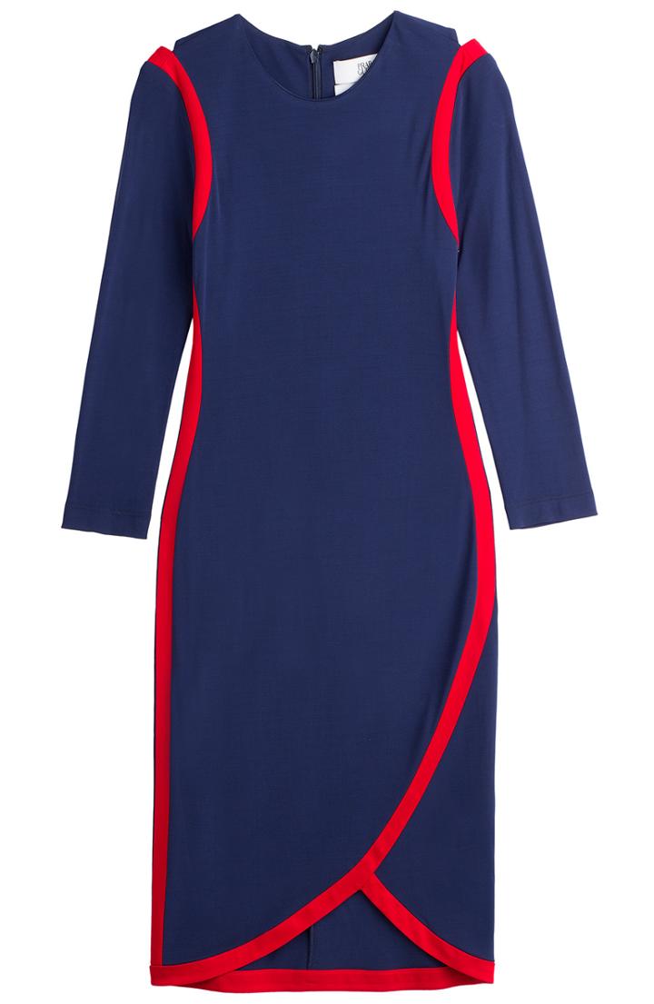 Prabal Gurung Two-tone Jersey Dress