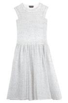 Rochas Rochas Bouclé Dress - White