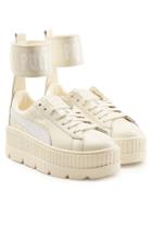 Fenty Puma By Rihanna Fenty Puma By Rihanna Ankle Strap Leather Creeper Sneakers