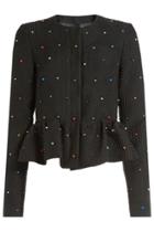Marco De Vincenzo Marco De Vincenzo Embellished Jacquard Jacket