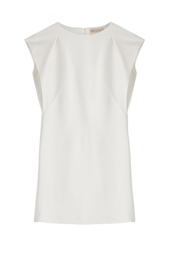 Emilio Pucci Emilio Pucci Wool Shift Dress - White