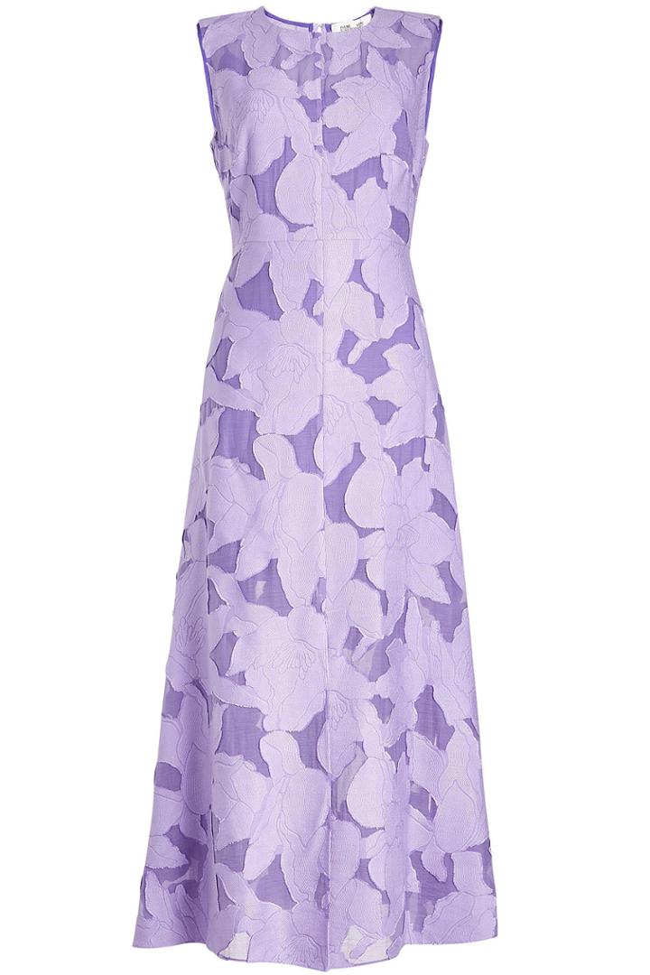 Diane Von Furstenberg Diane Von Furstenberg Sleeveless Dress With Cotton