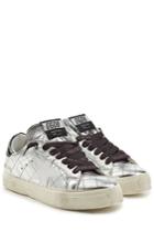 Golden Goose Golden Goose May Metallic Leather Sneakers