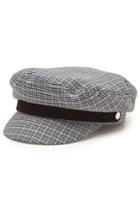 Rag & Bone Rag & Bone Checked Cap With Wool