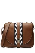Vanessa Seward Vanessa Seward Shoulder Bag With Contrast Fabric Panel - Brown
