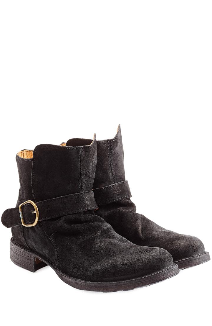 Fiorentini & Baker Suede Buckle Boots