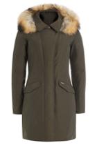 Woolrich Woolrich Down Jacket With Fur-trimmed Hood