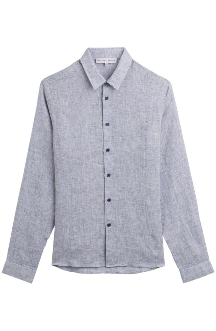 Orlebar Brown Morton Linen Shirt