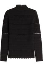 Alexander Mcqueen Lace Knit Top