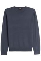 A.p.c. A.p.c. Merino Wool Pullover With Silk - Blue
